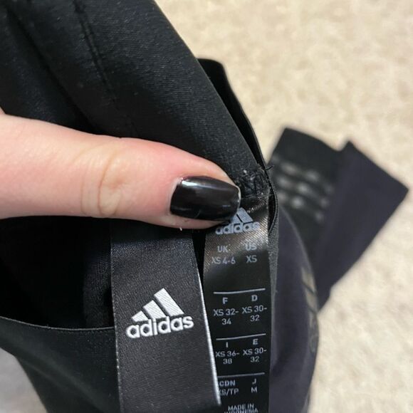 adidas black leggings size xsmall - Picture 2 of 2